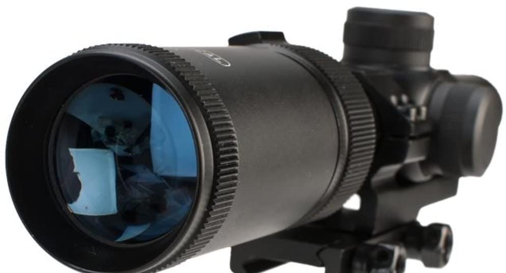 Centerpoint Optics 1-4x20 MSR Rifle Scope with Offset Picatinny Mount