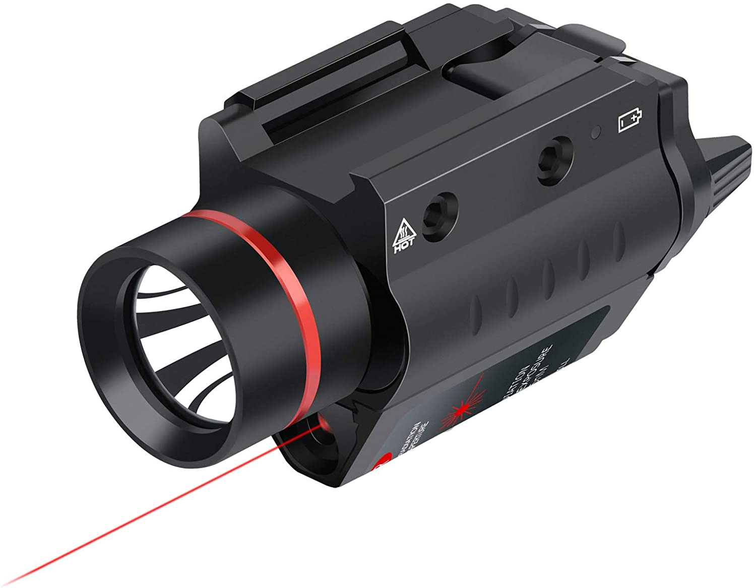 laser and flashlight combo
